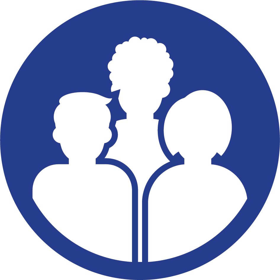 antall personer, symbol.